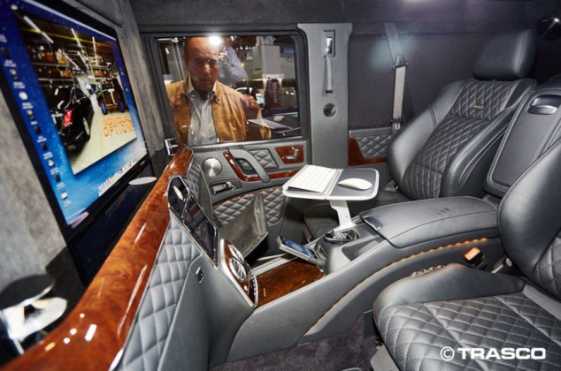 Технология 23-го века: Mercedes представил бронемашину для олигархов